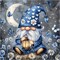Diamond Painting Kits for Adults, Gnome Moon Diamond Art Kits for Adults, DIY 5D Diamond Painting Kits for Beginners 14x14inch